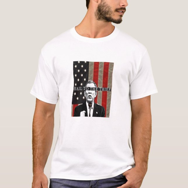 Camiseta Salve o Ladrão! (Frente)