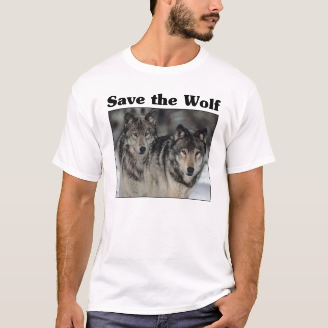 Camiseta Salve o Lobo (Frente)