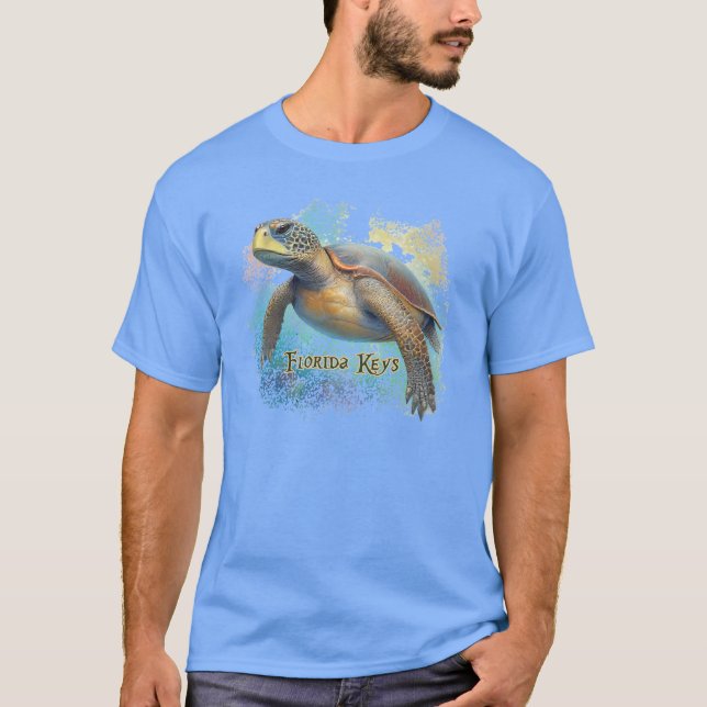Camiseta Salve o Mar Tortoise!! (Frente)