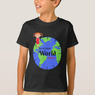 Camiseta Salve O Mundo Pequenas Lutas Por Ambientais