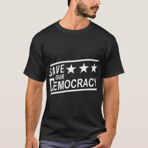 Camiseta Salve o nosso protesto anti-trump democrático