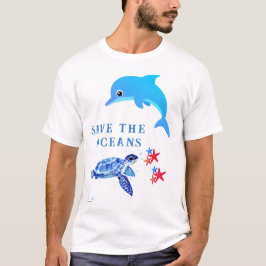 Camiseta Salve O Oceano