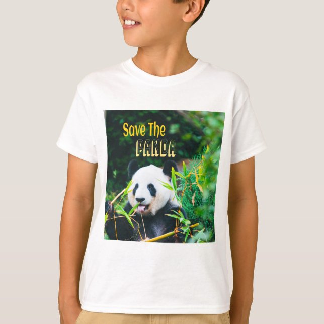 Camiseta Salve O Panda (Frente)