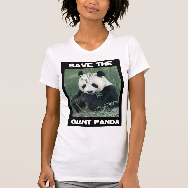 Camiseta Salve o Panda Gigante (Frente)