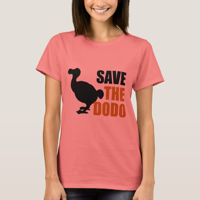 Camiseta Salve O Pássaro Dodo! (Frente)