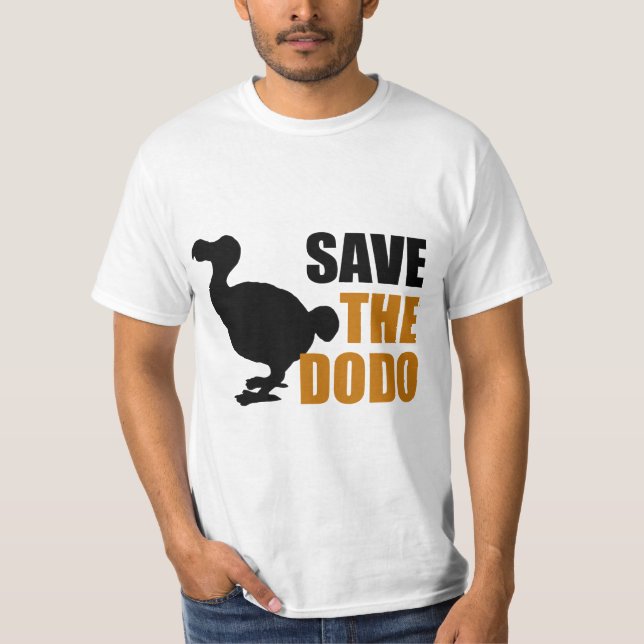 Camiseta Salve O Pássaro Dodo! (Frente)