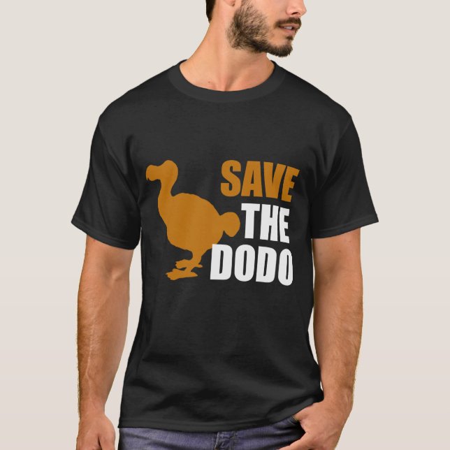 Camiseta Salve O Pássaro Dodo! (Frente)