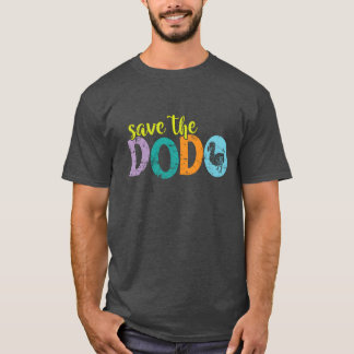 Camiseta Salve o Pássaro Dodo do garoto Maurício