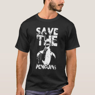 Camiseta Salve O Pinguim Pinguim Cute Animal