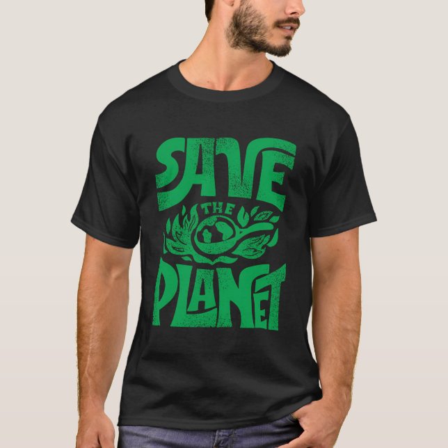 Camiseta Salve O Planeta (Frente)