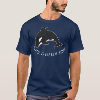 Camiseta Salve O Plástico De Baleia É O Verdadeiro Assassin