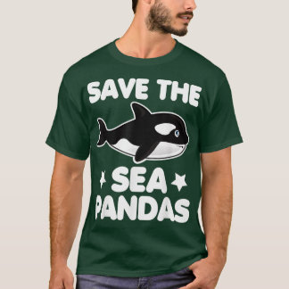 Camiseta Salve O Presente De Sobremesas De Baleia Orca