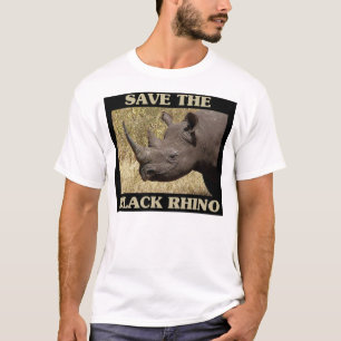 Camiseta Salve o Rino Negro