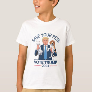Camiseta Salve o seu voto de Pets para a citação eleitoral