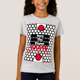 Camiseta Salve O Skate Do Planeta