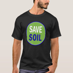 Camiseta Salve O Suporte Do Solo Sadhguru Para Salvar Nossa