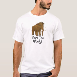 Camiseta "Salve o Wooly" Wooly Mammoth