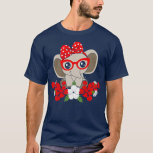 Camiseta Salve os Elefantes Mãe Arco Vermelho Dia Mundial d