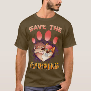 Camiseta Salve os Furries I Fandom Cosplay 10