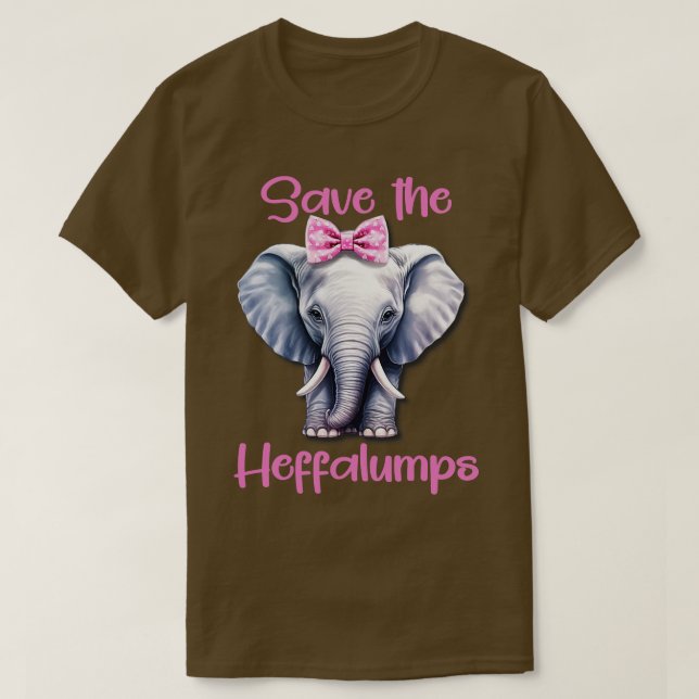 Camiseta Salve Os Heffalumps (Frente do Design)