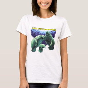 Camiseta Salve os Manatees