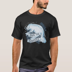 Camiseta Salve Os Manateiros Que Eu Mantenho O Dia De Aprec