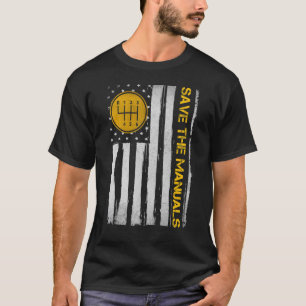 Camiseta Salve Os Manuais 6 Velocidade De Transmissão Manua