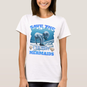 Camiseta Salve Os Motores De Sereias Chubby