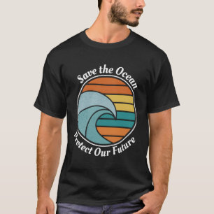 Camiseta Salve Os Nossos Oceanos, Salve Os Mares