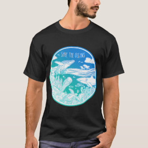 Camiseta Salve os Oceanos!