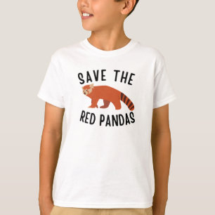 Camiseta Salve Os Pandas Vermelhas