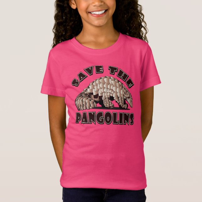 Camiseta Salve Os Pangolins (Frente)