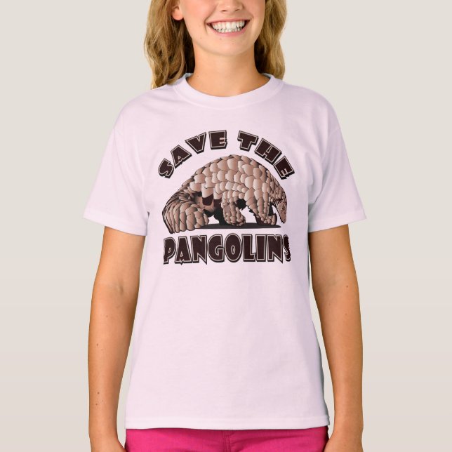 Camiseta Salve Os Pangolins (Frente)