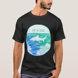 Camiseta Salve os Tubarões!