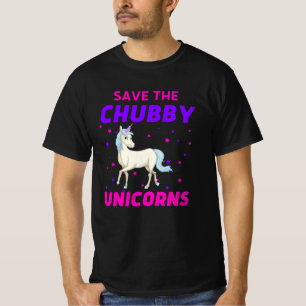 Camiseta Salve Os Unicórnios Chubby
