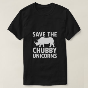 Camiseta salve os unicórnios gordos