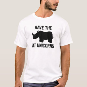 Camiseta Salve Os Unicórnios Gordos