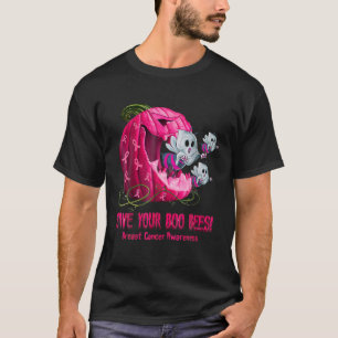 Camiseta Salve seu Cancer de mama Boo Beers Sinta-se Rosa P