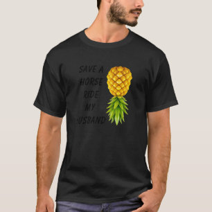 Camiseta Salve um cavalo, meu marido, Swinger Lifestyle Nau
