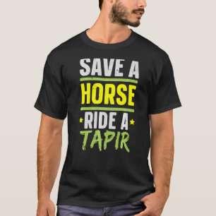 Camiseta Salve Um Cavalo Um Zookepe Animal Da Vida Selvagem