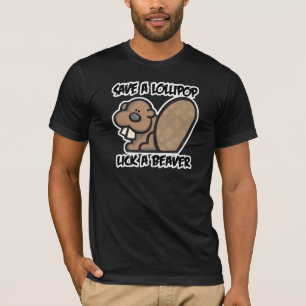 Camiseta Salve um Pirulito Lame um Castor