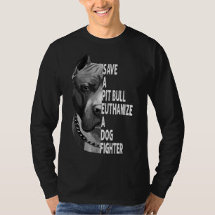 Camiseta Salve Um Pitbuloso Eutanático Um Sobreloso Engraça