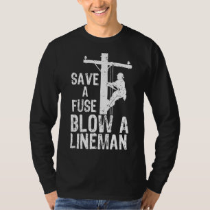 Camiseta Salve Um Quebra De Fusca Um Lineman