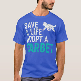 Camiseta Salve uma vida adote um cão salvador Proprietário