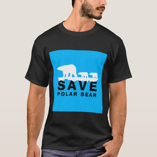 Camiseta Salve Urso Polar  (Frente)
