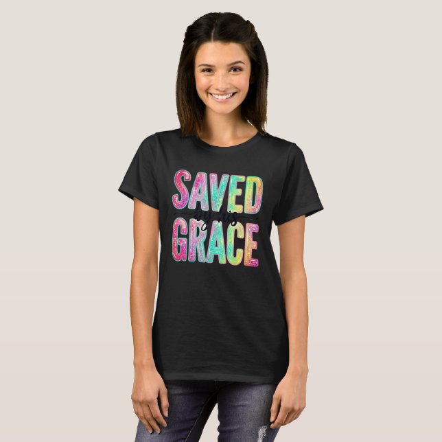 Camiseta Salvo Pela Graça Fé (Frente Completa)