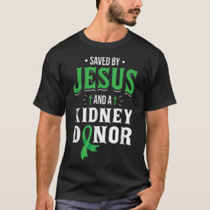 Camiseta Salvo Por Jesus E Por Um Doador De Rins - Transpla