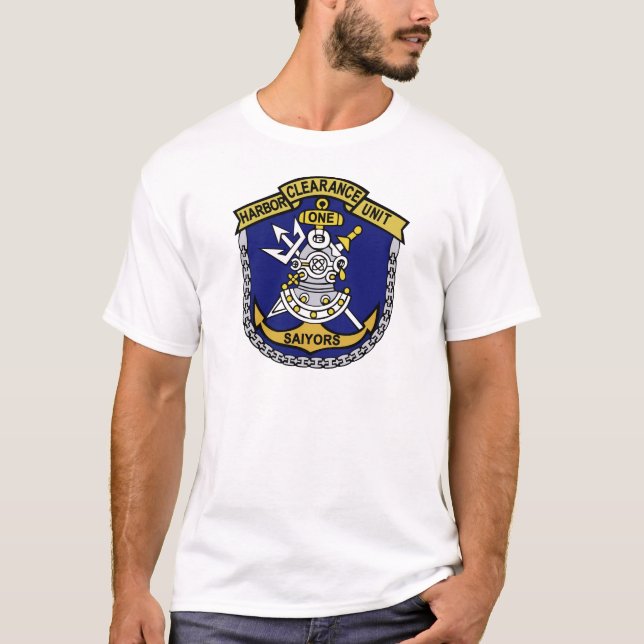 Camiseta Salvors da unidade uma do afastamento do porto (Frente)