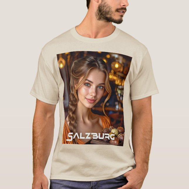 CAMISETA SALZBURGO - AMOR DA ÁUSTRIA (Frente)