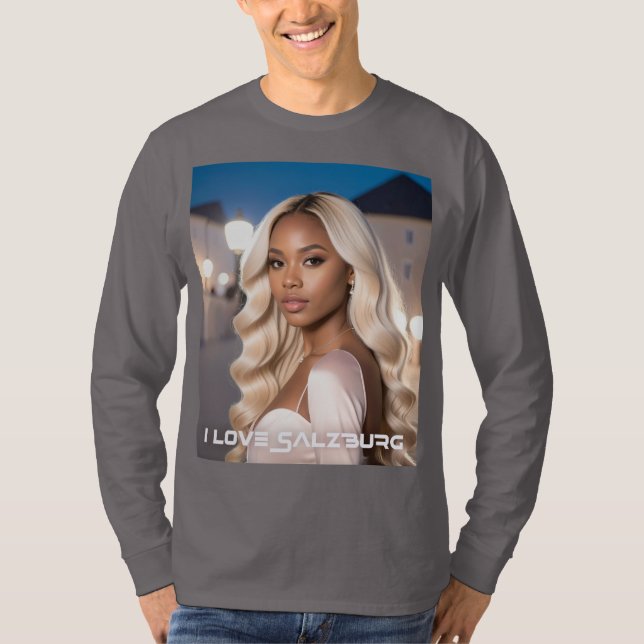 CAMISETA SALZBURGO - EU AMO SALZBURGO (Frente)
